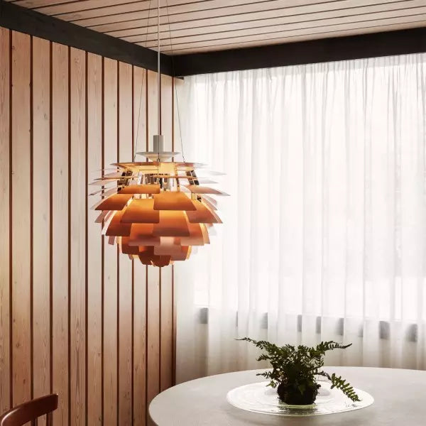 Suspension Artichoke Moderne en Métal - Éclairage Sculptural LED Design Contemporain