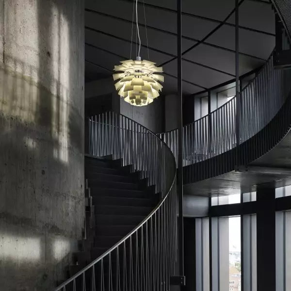 Suspension Artichoke Moderne en Métal - Éclairage Sculptural LED Design Contemporain
