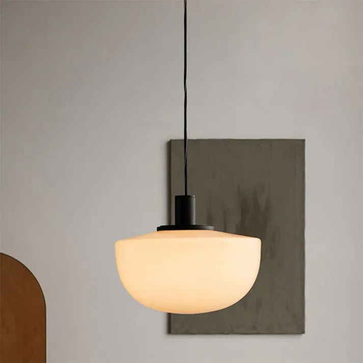 Suspension Moderne en Verre et Métal – Lampe Globe Élégante pour Cuisine et Salle à Manger