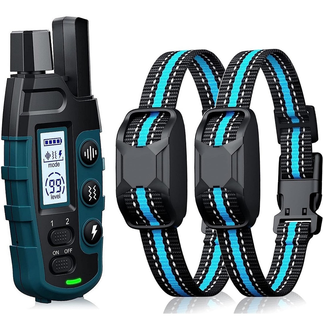 Collier de Dressage ÉducaCanine Pro – Portée 1000 m, Rechargeable, Étanche avec Modes Ajustables