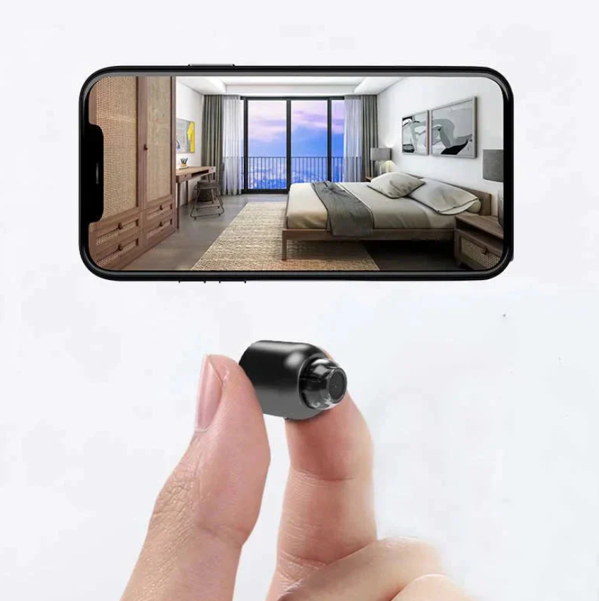 Petite Caméra WiFi avec Vision Nocturne – Surveillance Discrète et Efficace
