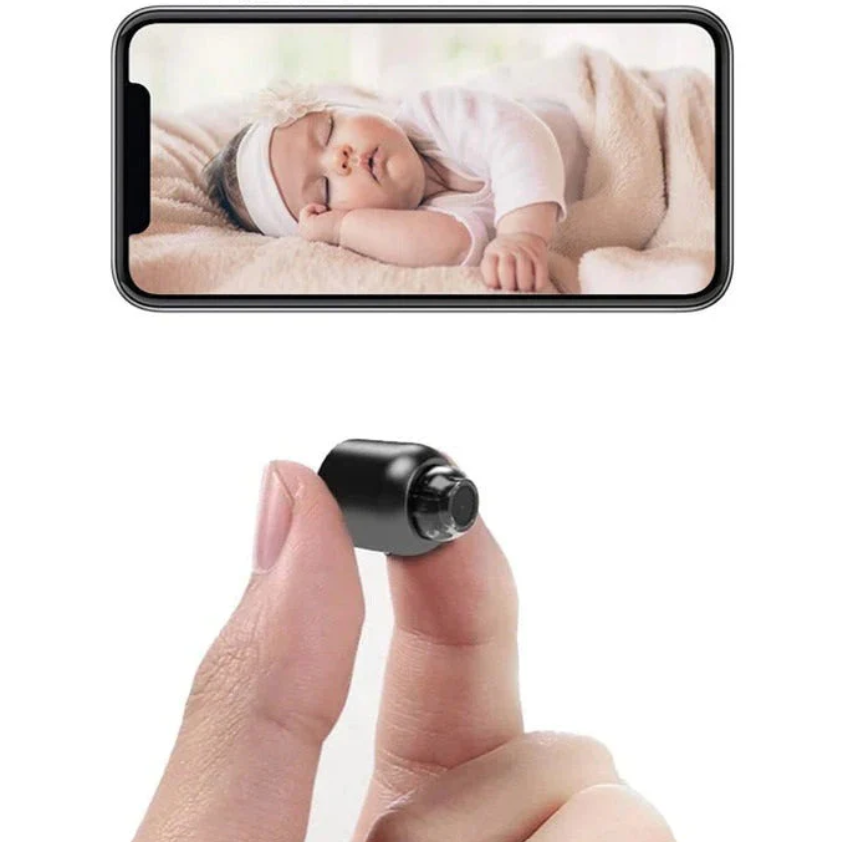 Petite Caméra WiFi avec Vision Nocturne – Surveillance Discrète et Efficace