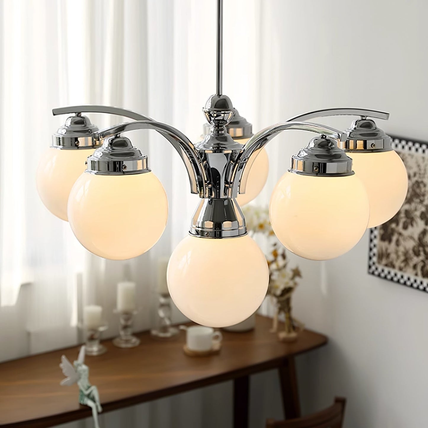 Chandelier Retro Salamanca - Élégance et Charme Glamour