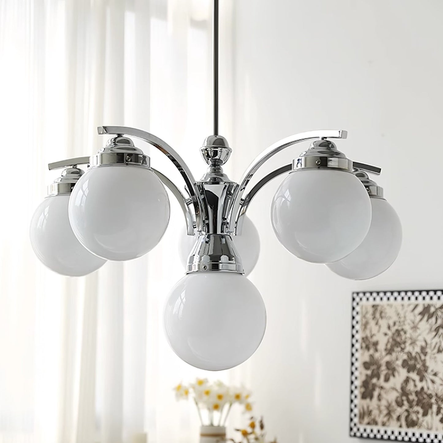 Chandelier Retro Salamanca - Élégance et Charme Glamour
