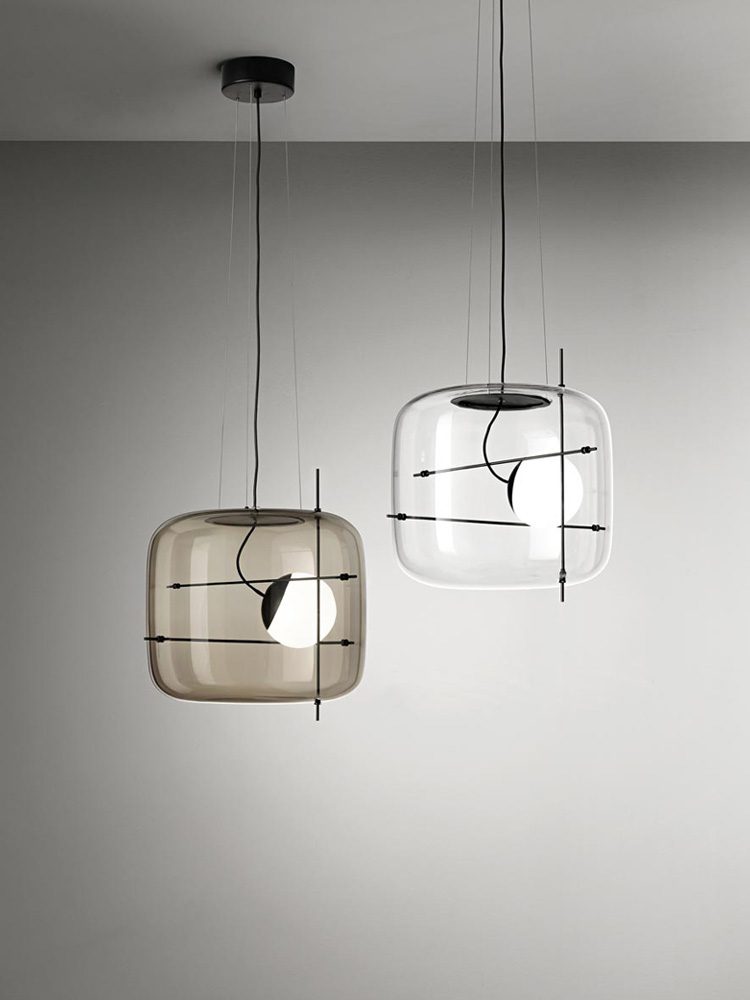 Plot Glass Pendelleuchte – Lampe Suspendue LED avec Éclairage Doux et Design Élégant