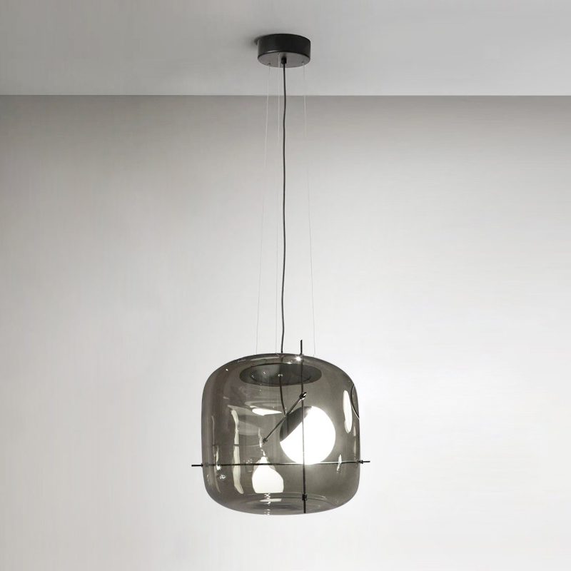 Plot Glass Pendelleuchte – Lampe Suspendue LED avec Éclairage Doux et Design Élégant