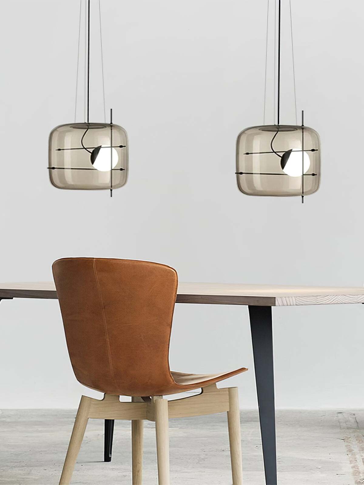 Plot Glass Pendelleuchte – Lampe Suspendue LED avec Éclairage Doux et Design Élégant