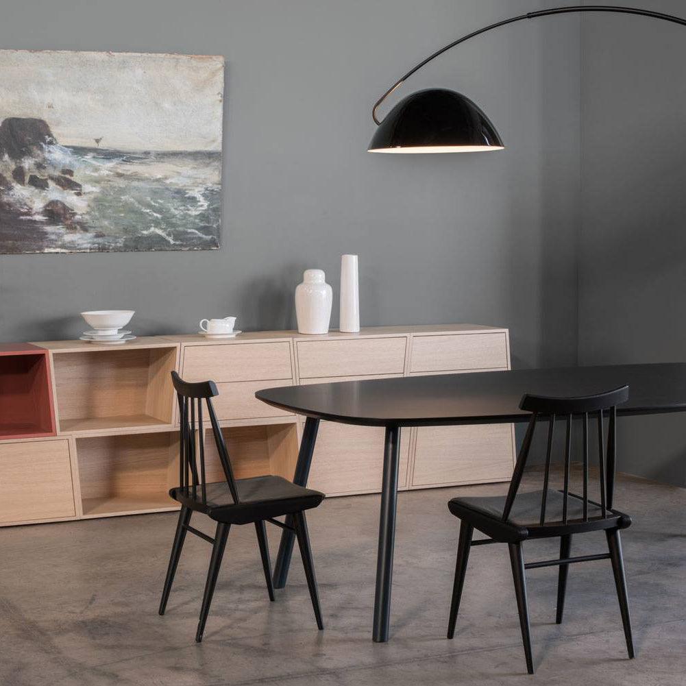 Lampadaire Verse Arc - Design Scandinave Élégant avec Bras Réglable et Éclairage LED