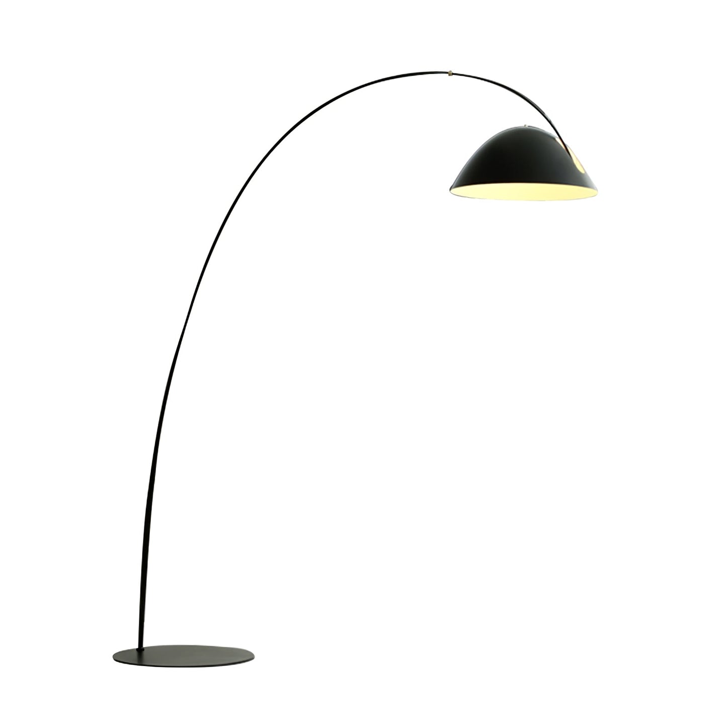 Lampadaire Verse Arc - Design Scandinave Élégant avec Bras Réglable et Éclairage LED