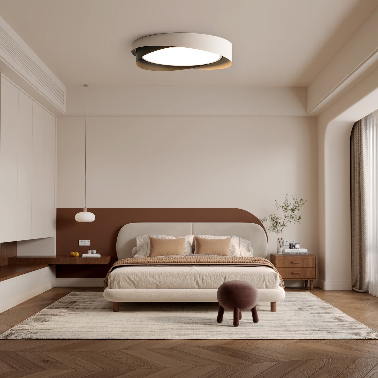 Plafonnier Quinn - Éclairage LED Minimaliste, Design Élégant