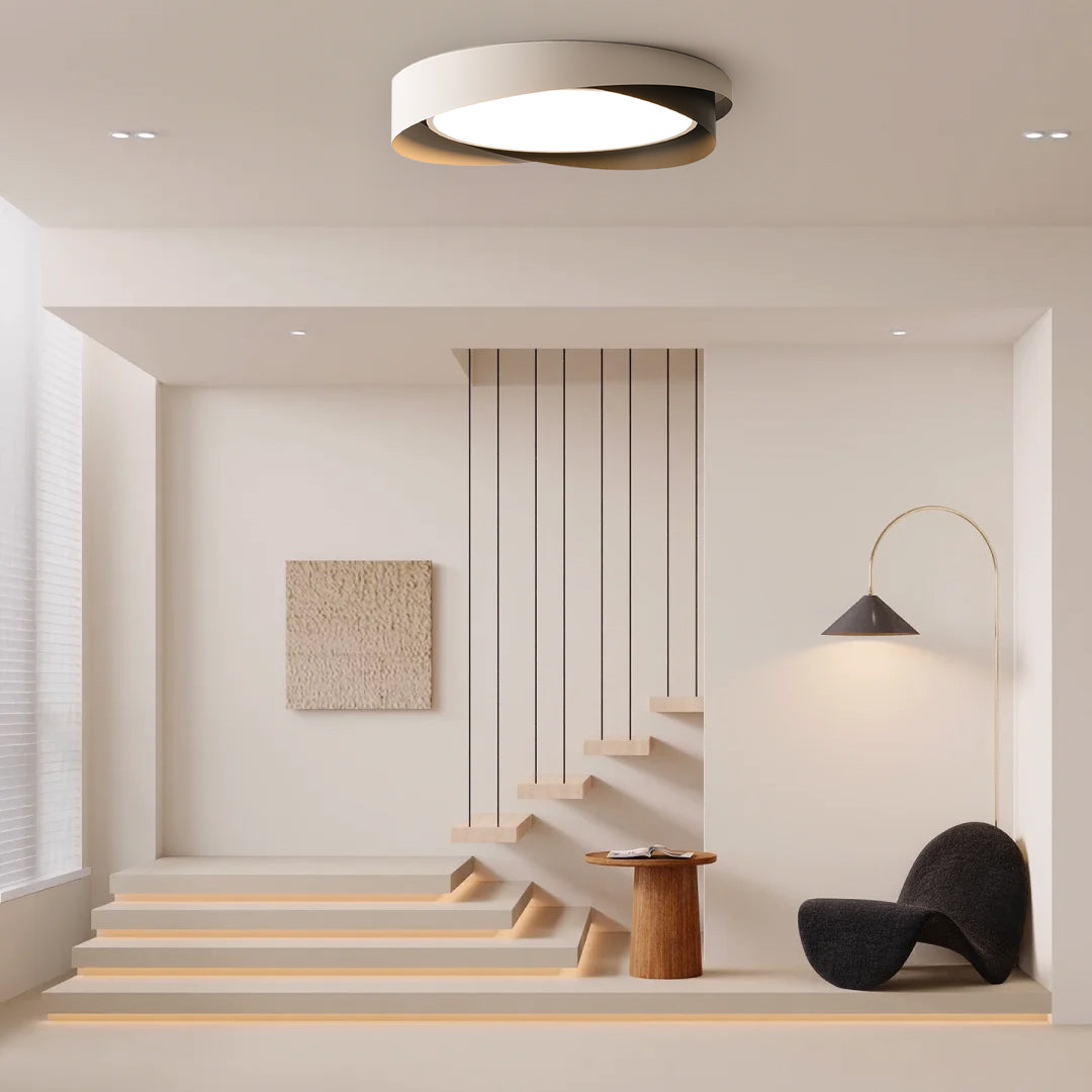 Plafonnier Quinn - Éclairage LED Minimaliste, Design Élégant