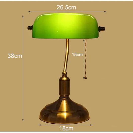 Lampe de Table en Verre au Style Européen - Élégance Classique pour Votre Intérieur