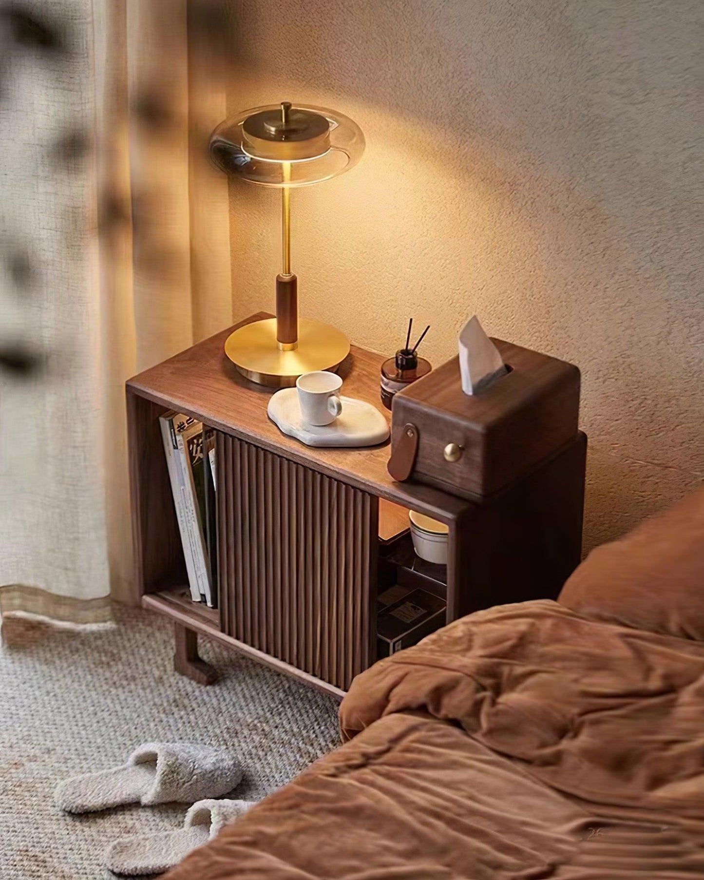 Lampe de Table Ronaldo - Design Moderne en Métal et Verre avec Technologie LED - Lumière Douce et Élégante
