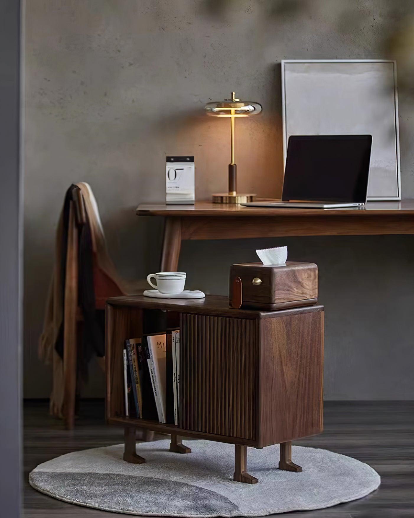 Lampe de Table Ronaldo - Design Moderne en Métal et Verre avec Technologie LED - Lumière Douce et Élégante