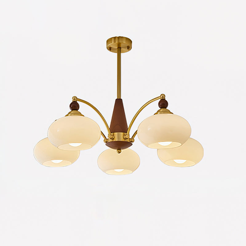 Chandelier Retro Melodica - Élégance Victoriienne et Artisanat Moderne
