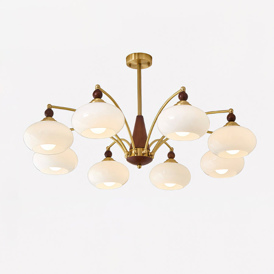 Chandelier Retro Melodica - Élégance Victoriienne et Artisanat Moderne