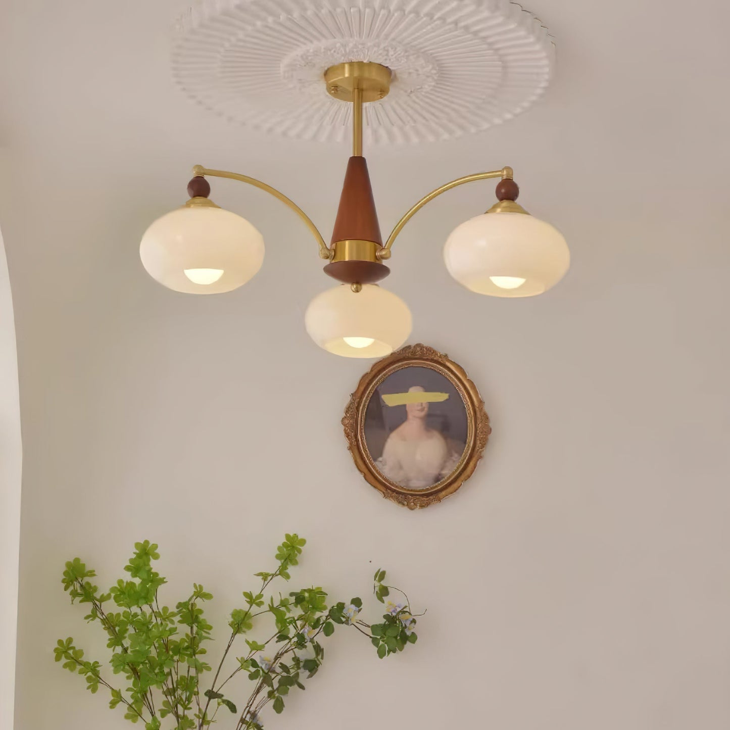 Chandelier Retro Melodica - Élégance Victoriienne et Artisanat Moderne