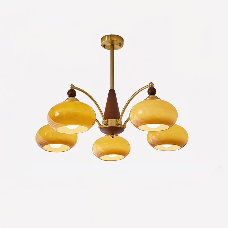 Chandelier Retro Melodica - Élégance Victoriienne et Artisanat Moderne