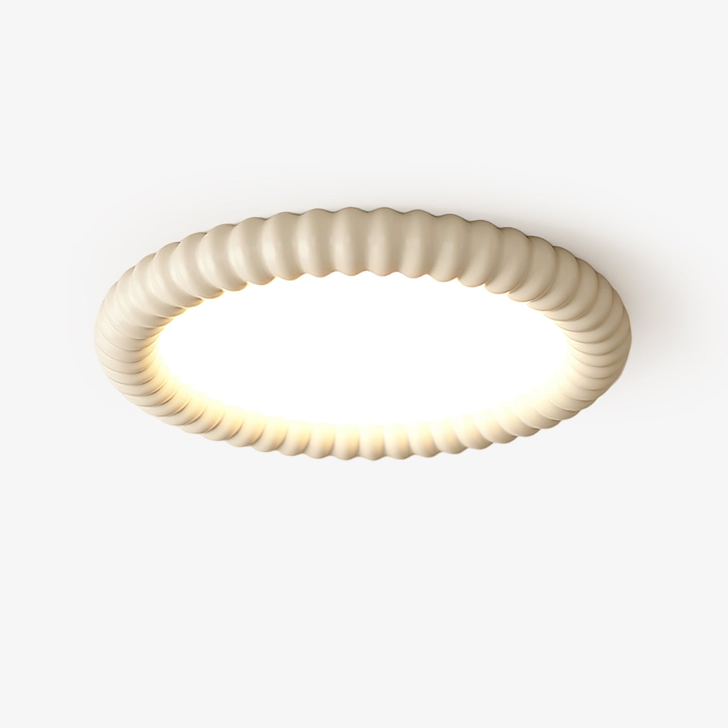 Lampe Plafonnier Ripple Halo - Design Naturel et Apaisant avec Lumière LED Intégrée