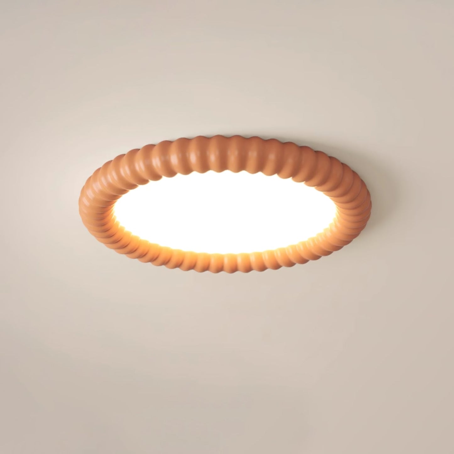 Lampe Plafonnier Ripple Halo - Design Naturel et Apaisant avec Lumière LED Intégrée