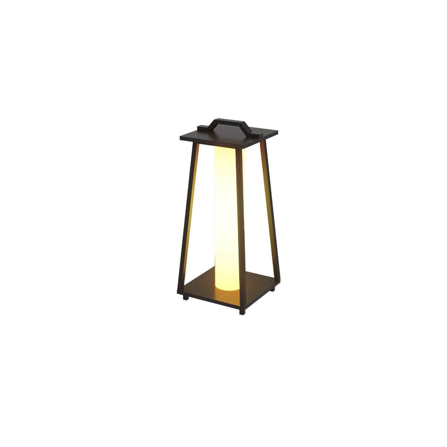 Lampe Extérieure Portable Roam en Acier Inoxydable avec Éclairage LED - Design Élégant et Pratique