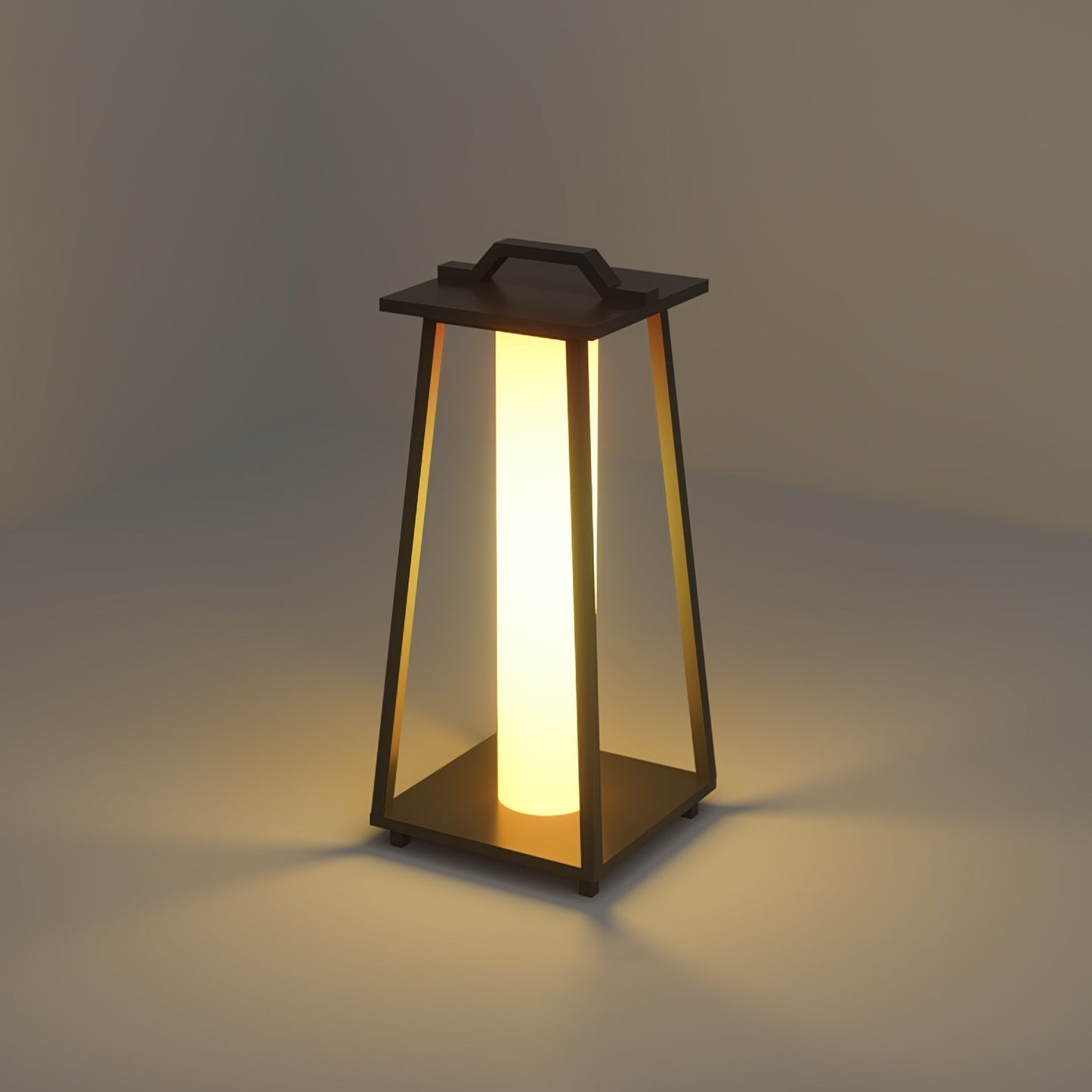 Lampe Extérieure Portable Roam en Acier Inoxydable avec Éclairage LED - Design Élégant et Pratique
