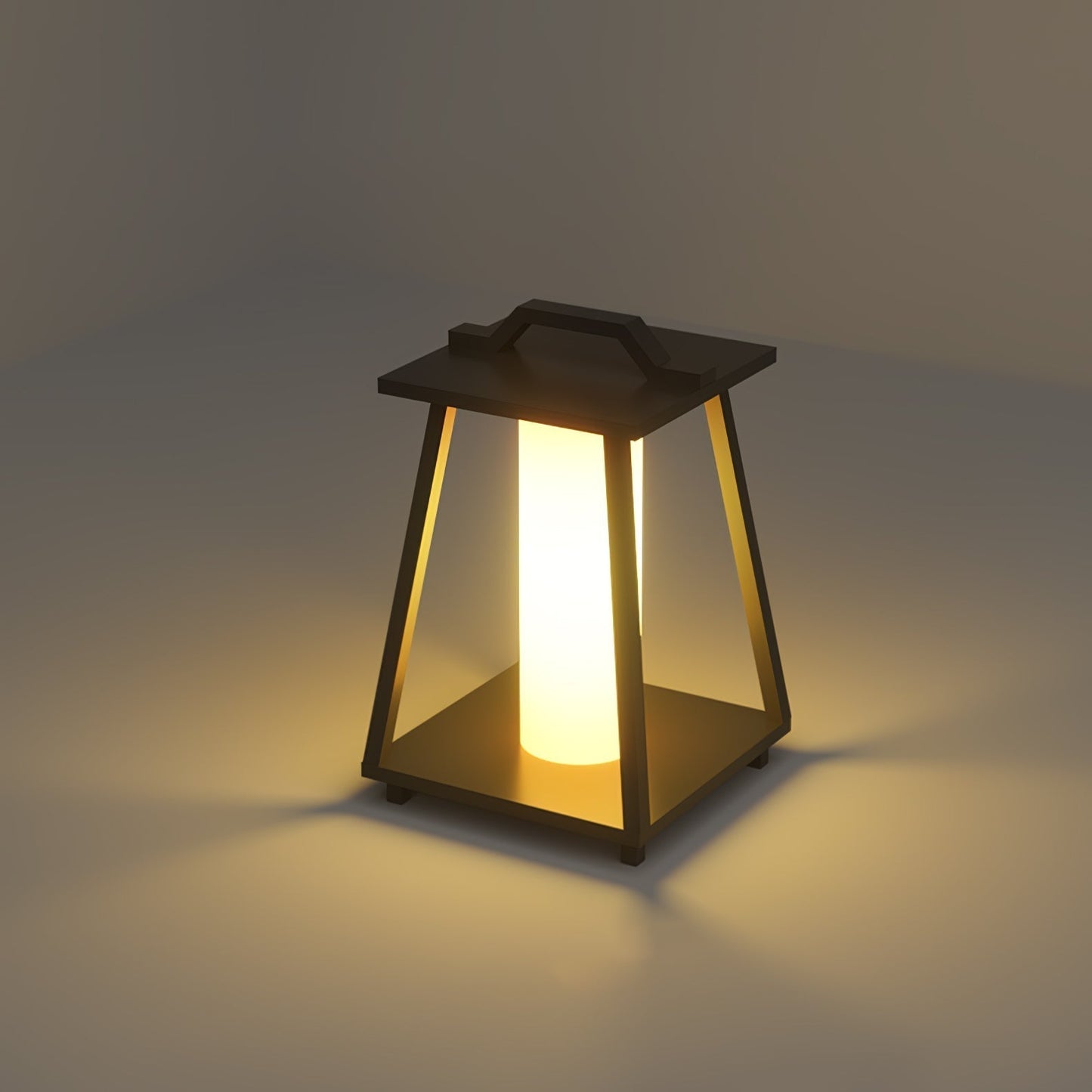 Lampe Extérieure Portable Roam en Acier Inoxydable avec Éclairage LED - Design Élégant et Pratique