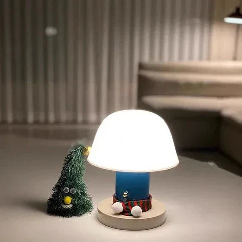 Lampe de Table Champignon LED – Design Naturel et Éclectique