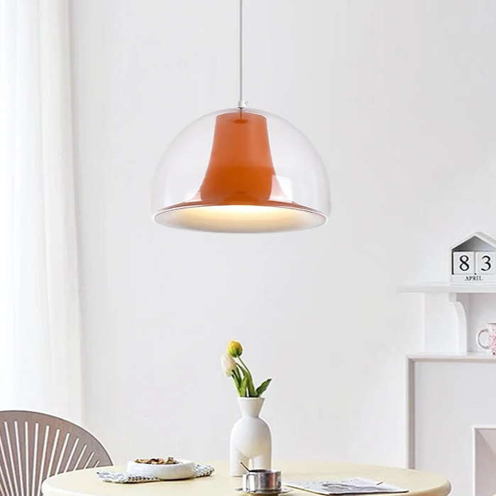 Suspension Jellyfish - Lampe Pendante en Verre et Métal au Design Moderne