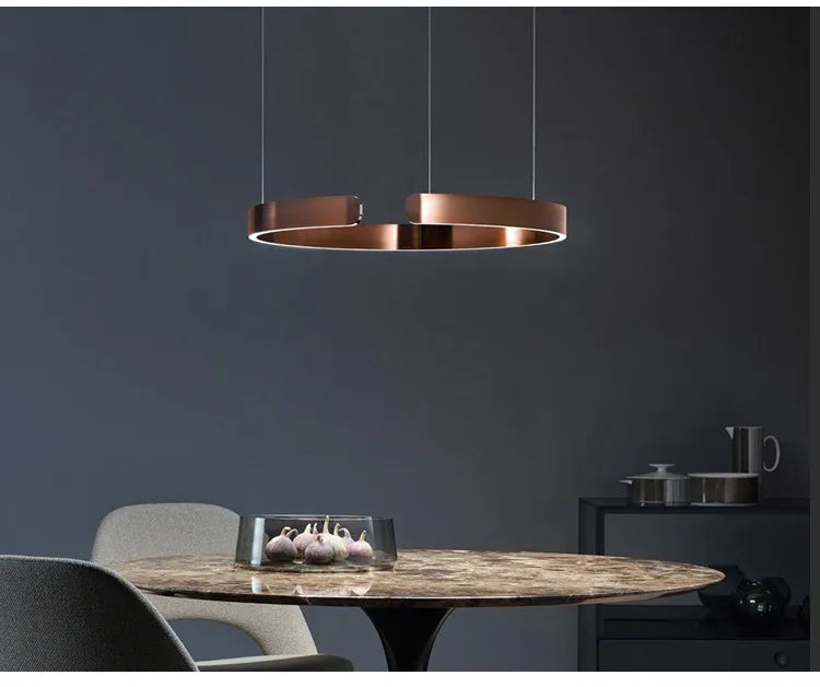 Lampe Pendante Minimaliste LED – Éclairage Élégant pour Cuisine et Îlot