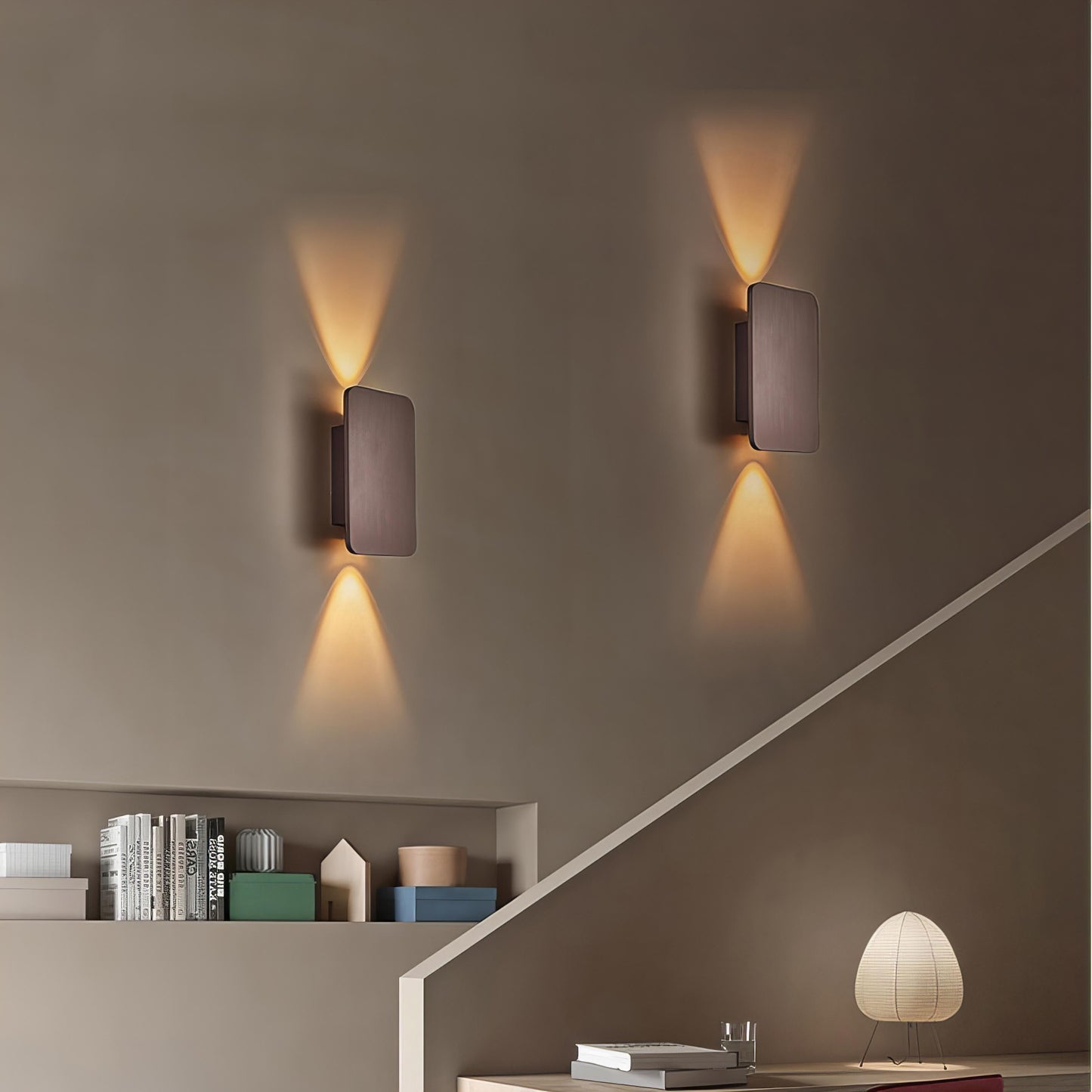 Luma - Applique Murale Extérieure Moderne Rectangulaire | Étanche pour l’Extérieur