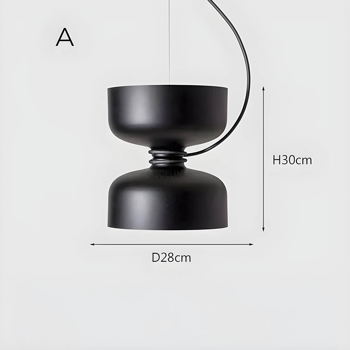 Suspension Orlee – Lampe Moderne Géométrique LED, Design Élégant et Polyvalent