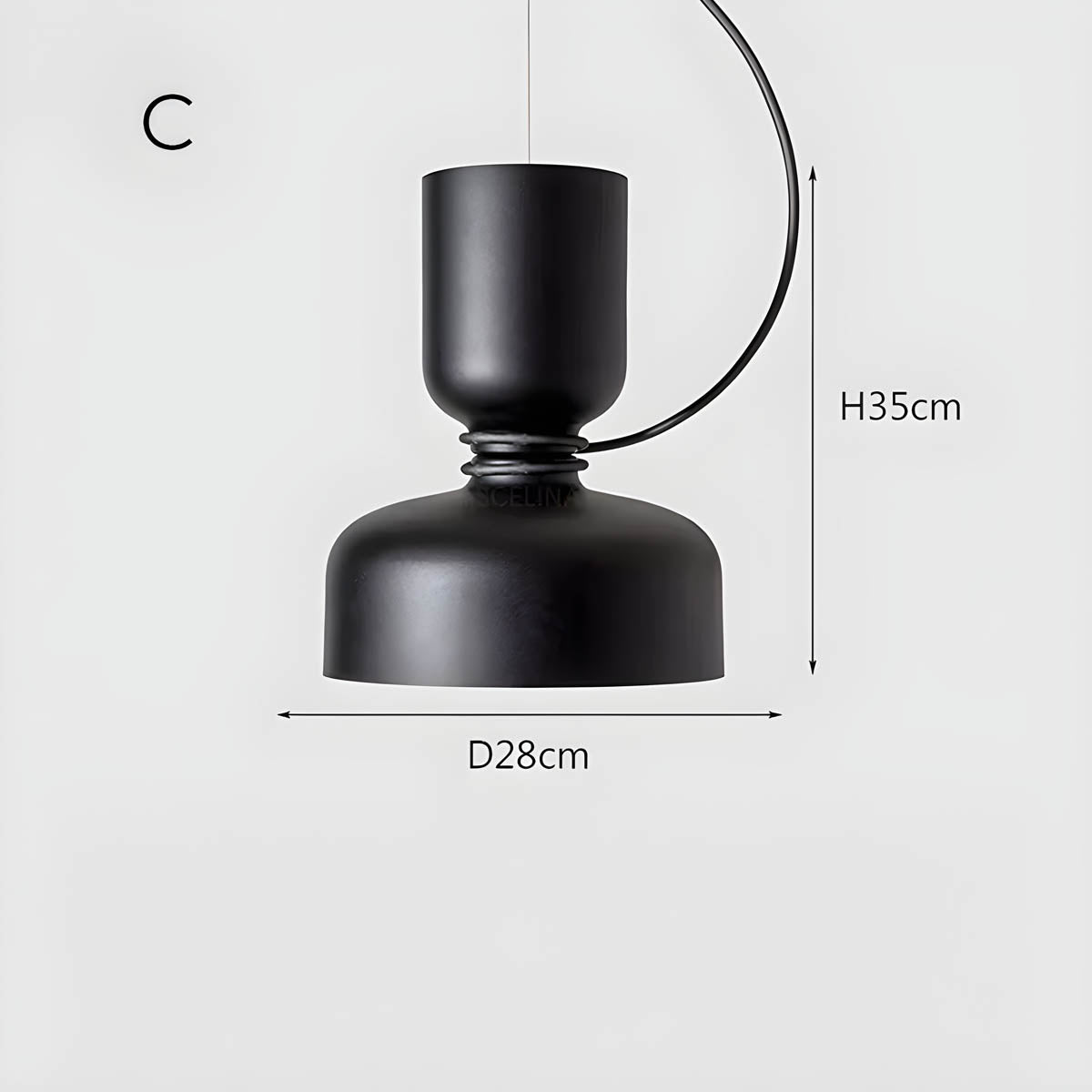 Suspension Orlee – Lampe Moderne Géométrique LED, Design Élégant et Polyvalent