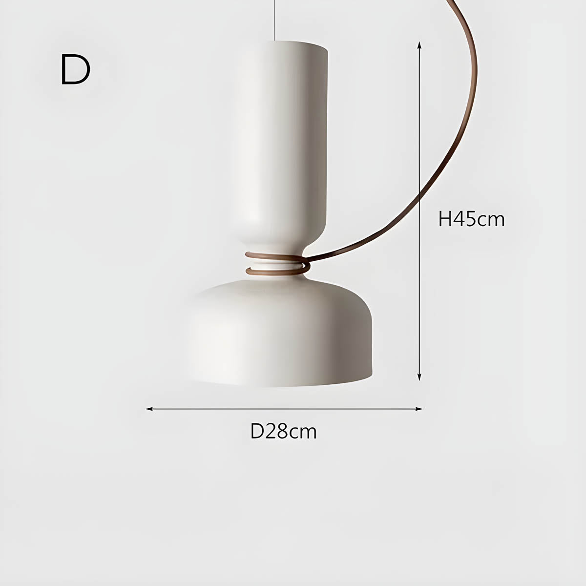 Suspension Orlee – Lampe Moderne Géométrique LED, Design Élégant et Polyvalent