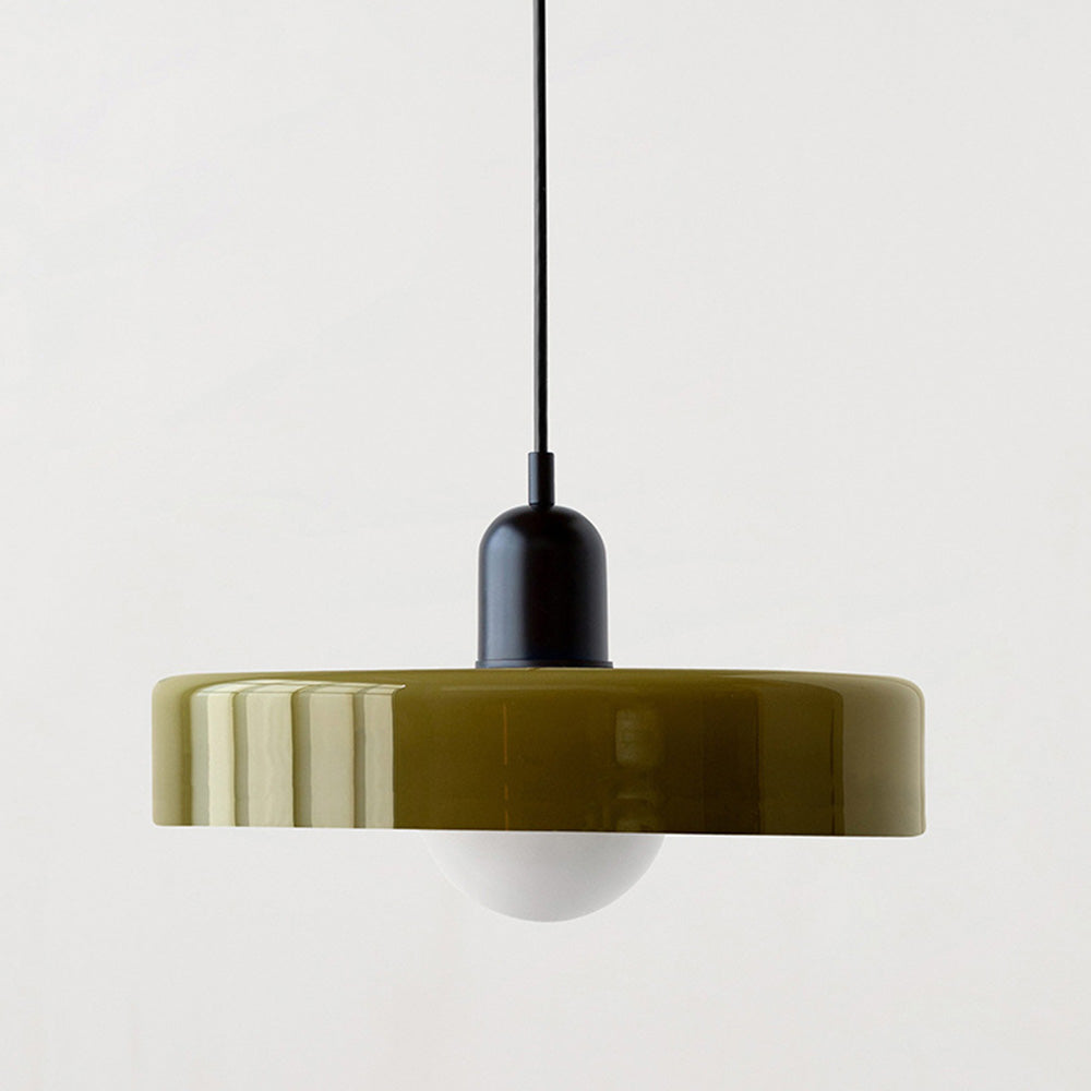 Suspension Bauhaus - Lampe Moderne en Verre, Design Élégant et Fonctionnel