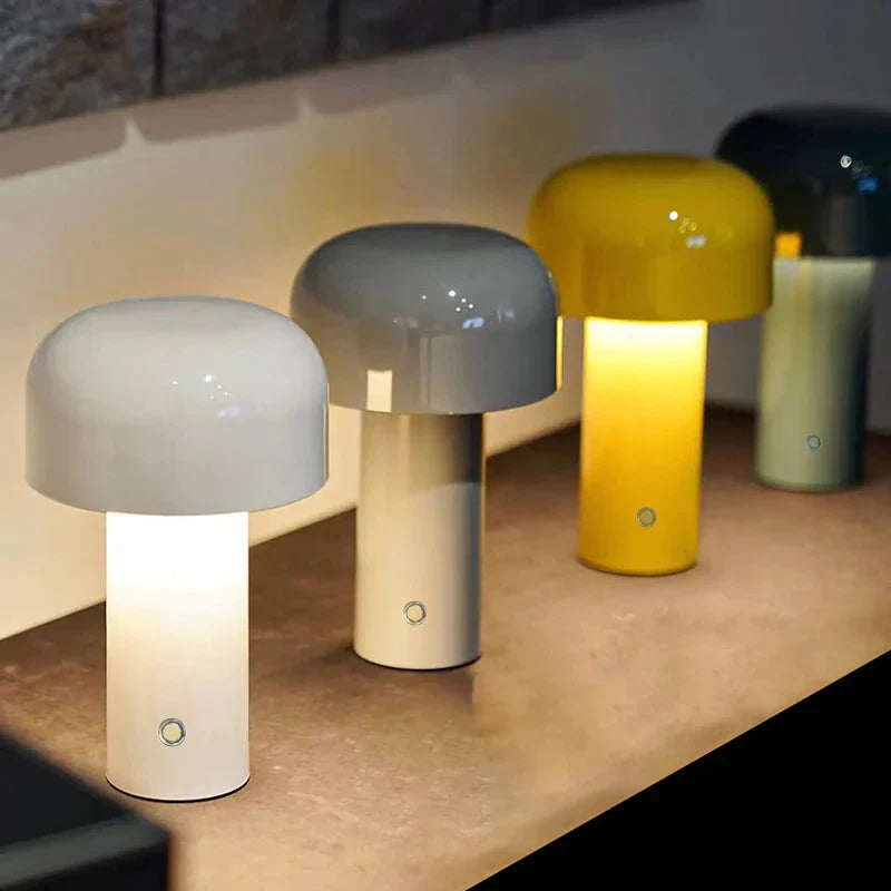 Lampe de Table Cordless Italian Mushroom – Élégance Moderne et Pratique