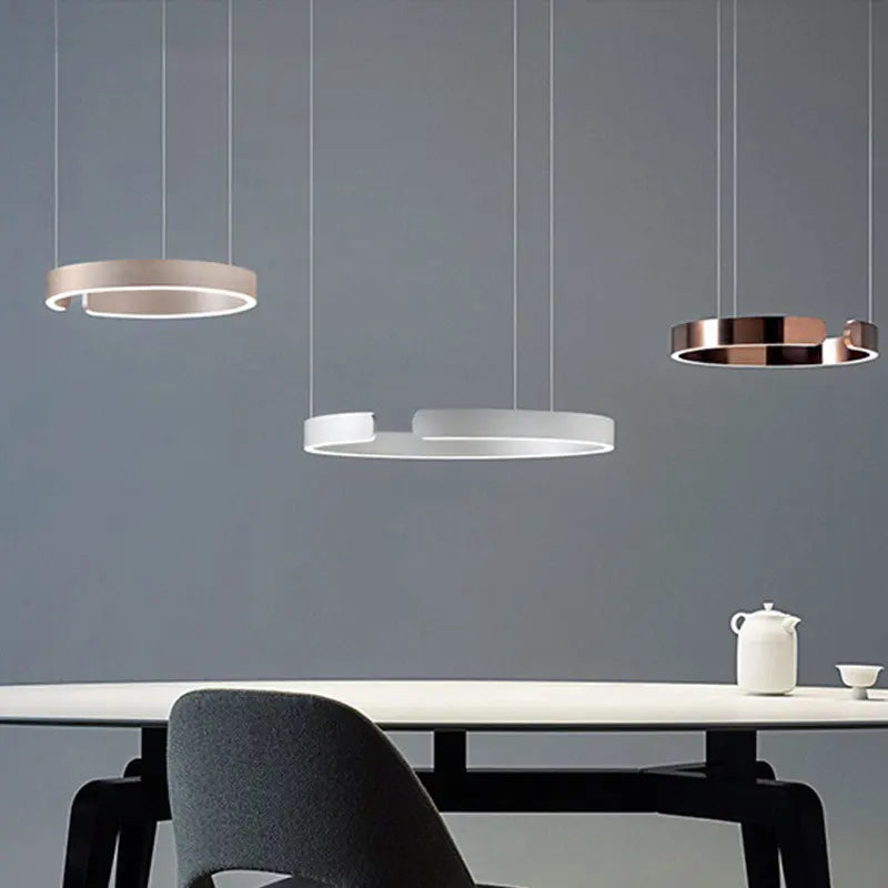 Lampe Pendante Minimaliste LED – Éclairage Élégant pour Cuisine et Îlot