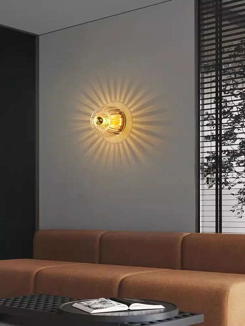 Applique murale Nordic Bauhaus – Design élégant en verre pour votre intérieur