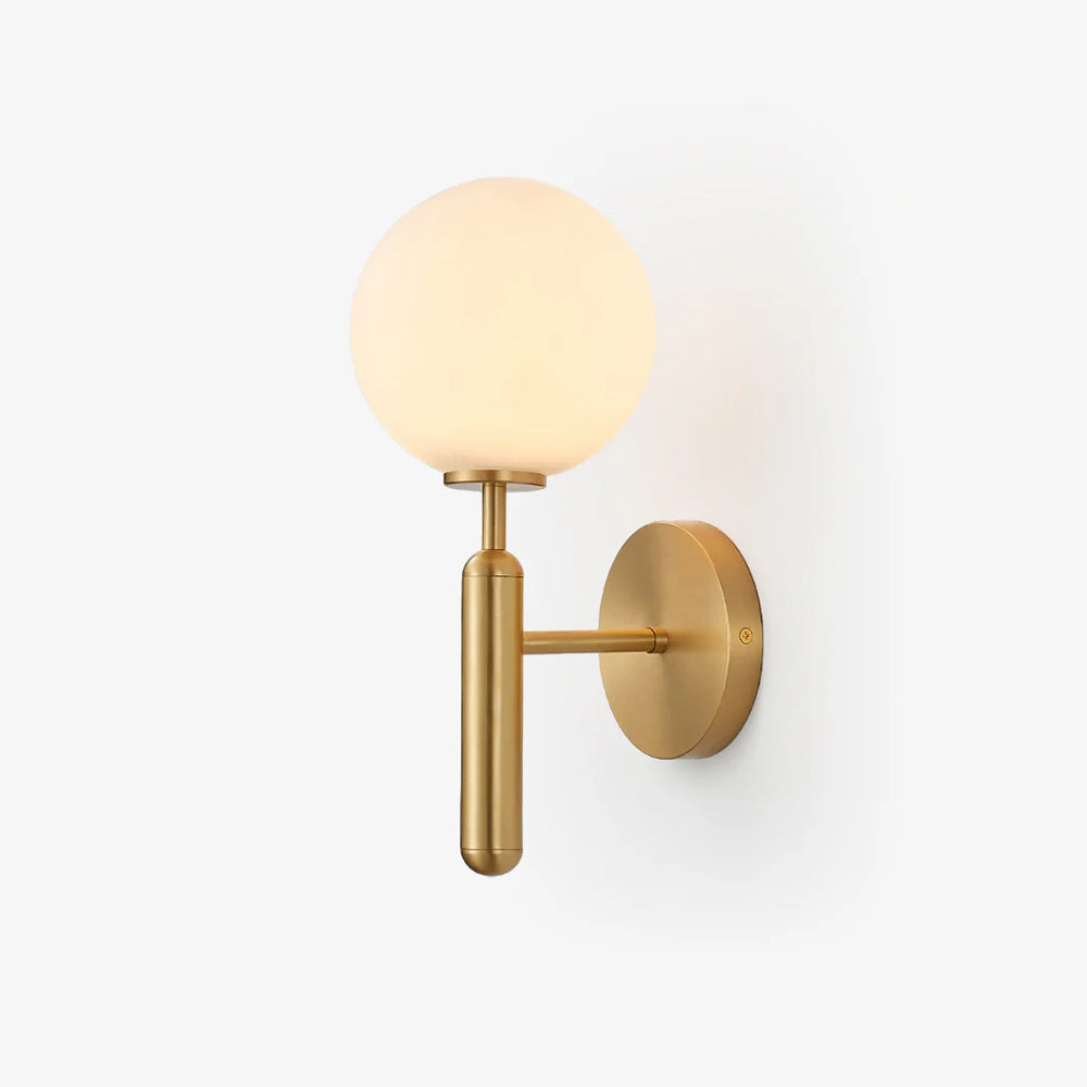 Lampe Scandiluxe LED – Design Minimaliste en Laiton et Verre pour Intérieur