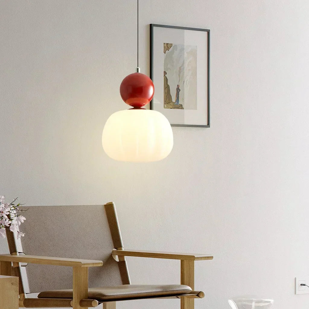 Suspension Bauhaus Art Déco - Lumière Moderne à 4 Couleurs