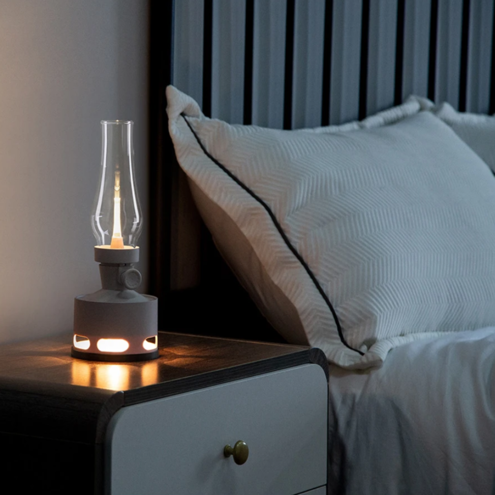 Lampe Vintage LED – Lampe à pétrole rétro avec technologie LED moderne