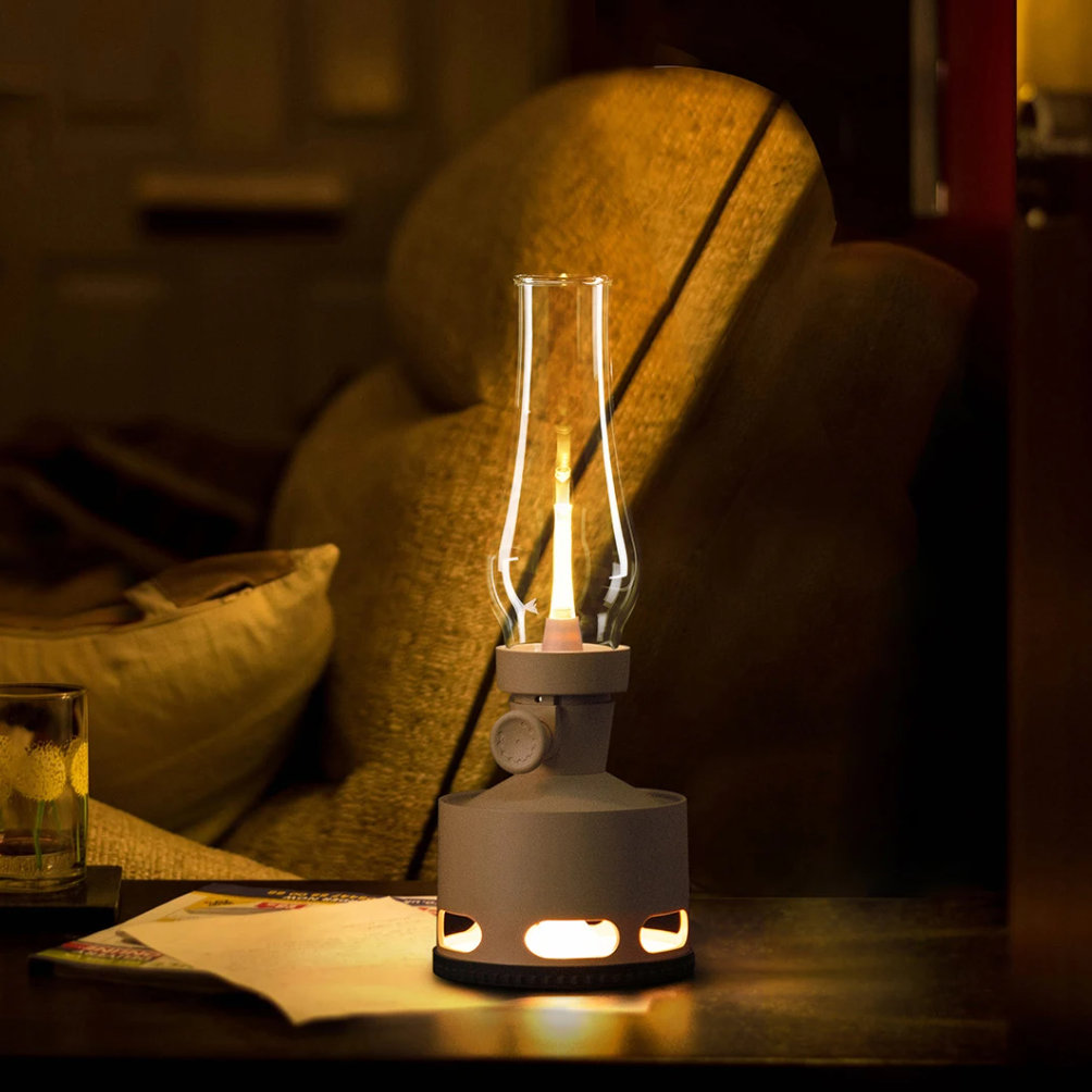Lampe Vintage LED – Lampe à pétrole rétro avec technologie LED moderne