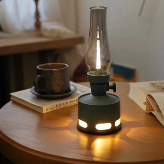 Lampe Vintage LED – Lampe à pétrole rétro avec technologie LED moderne