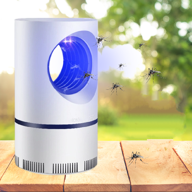 MosquiTrap – Piège à Moustiques Silencieux USB | Sans Produits Chimiques, UV 365nm, Anti-Insectes Intérieur/Extérieur