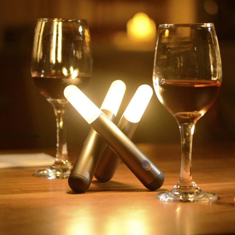 Bâtonnets Lumineux LED - Éclairage Décoratif et Portable pour Table