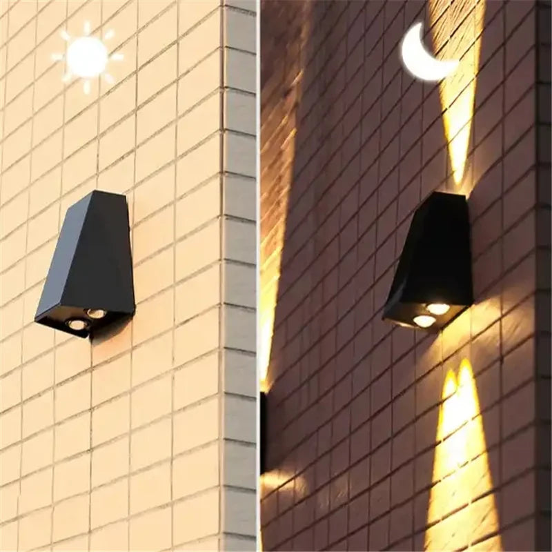 Applique Murale LED Solaire – Éclairage Extérieur Durable et Étanche pour Jardin et Terrasse