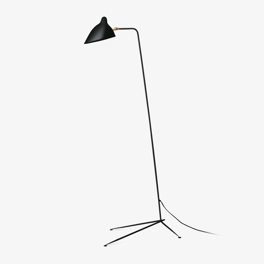 Lampe sur Pied à Trois Bras Mouille-Inspirée – Design Sculptural et Kinetique