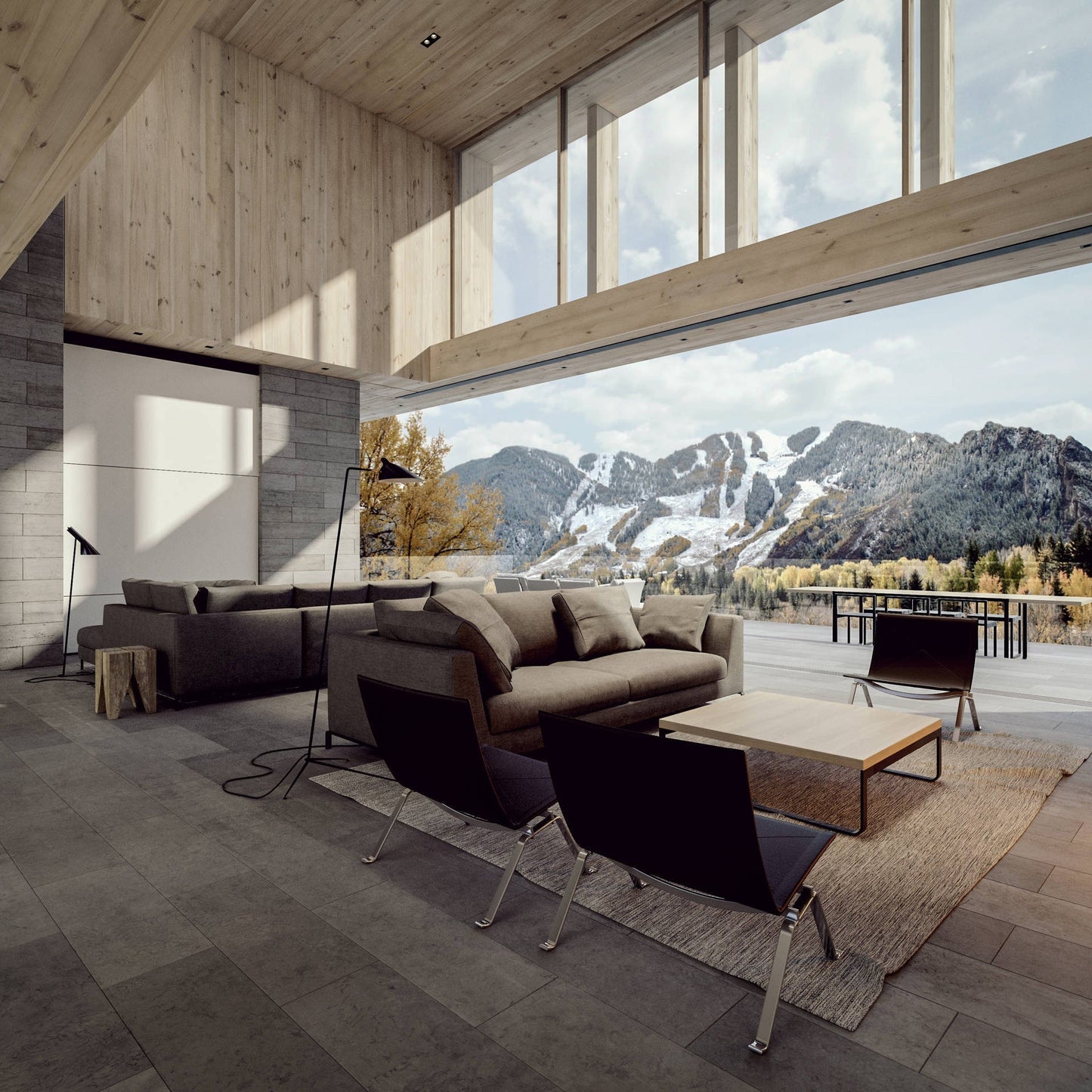 Lampe sur Pied à Trois Bras Mouille-Inspirée – Design Sculptural et Kinetique