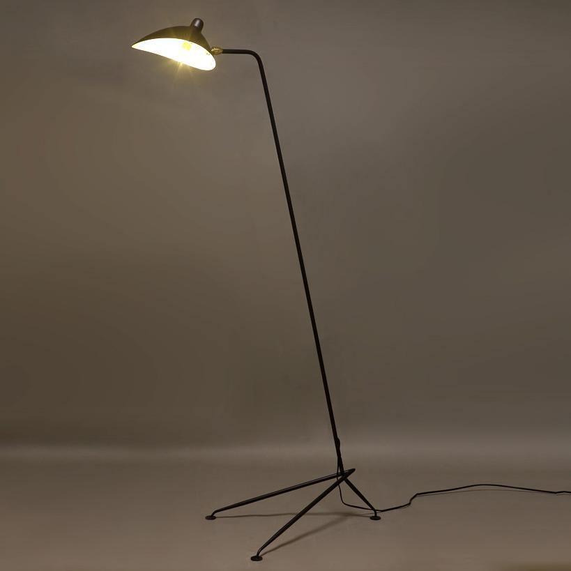 Lampe sur Pied à Trois Bras Mouille-Inspirée – Design Sculptural et Kinetique
