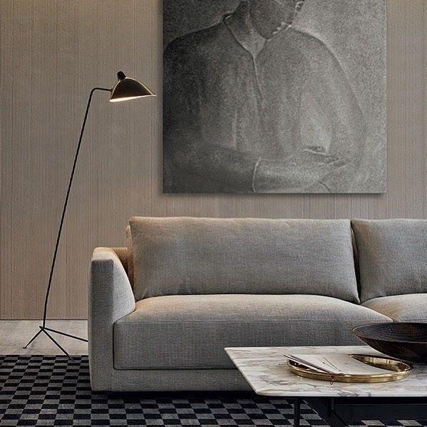 Lampe sur Pied à Trois Bras Mouille-Inspirée – Design Sculptural et Kinetique